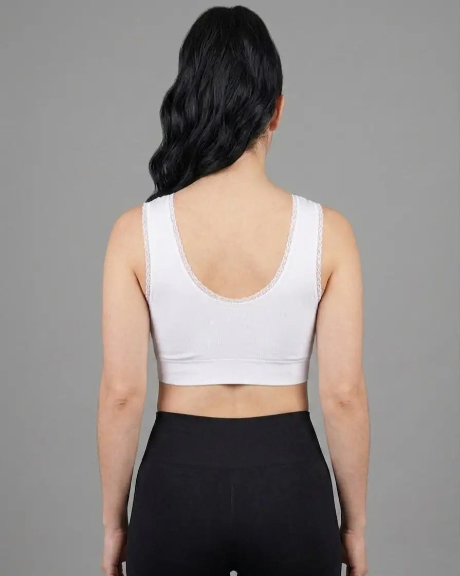 V-Neck Lace Bralette Top Viva Rouss