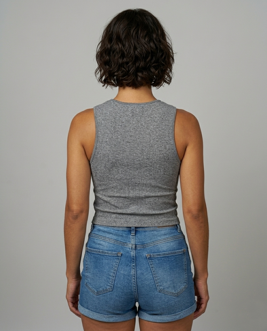 Grey Jaspe T-Shirt  Viva Rouss